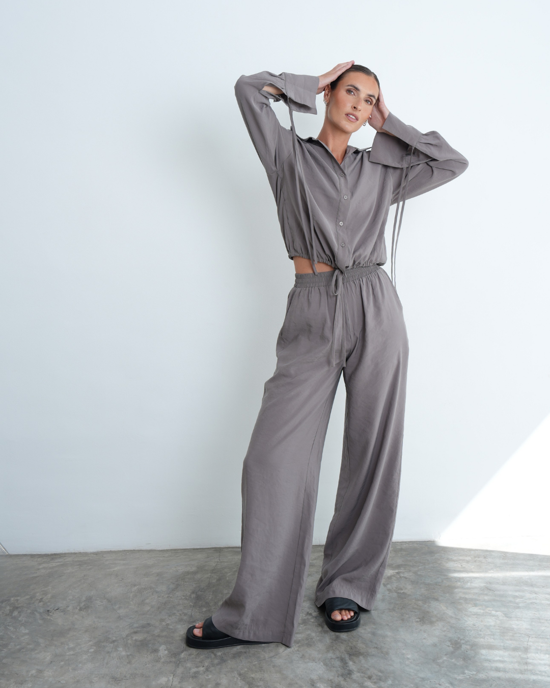 SILK CLOUD |  Tall Bluse – Fließende Bluse für große Frauen