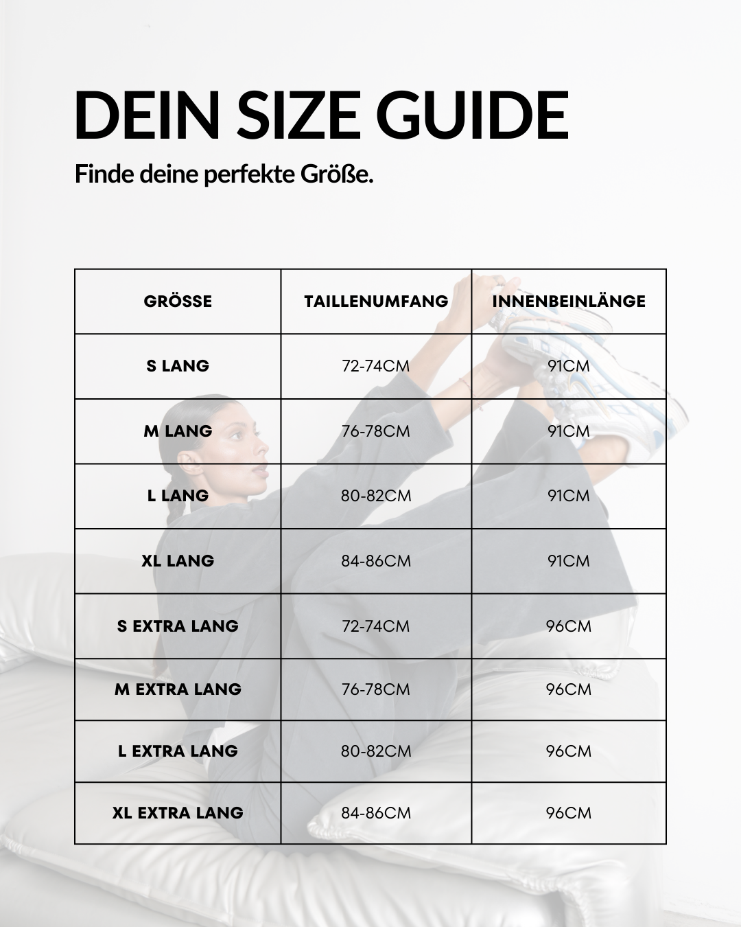 Weiche Suede Tall High Waist Hose